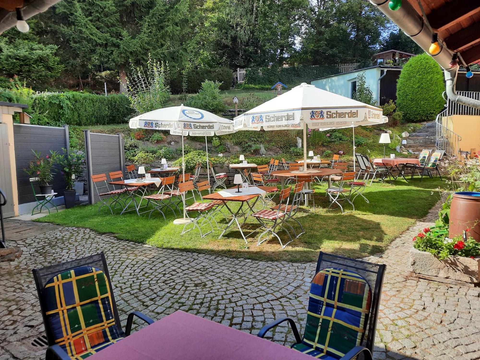 Landgasthof Gruener Baum Regnitzlosau Bagian luar foto